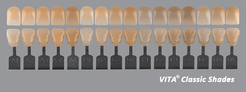 Klasyczne odcienie bloków dentystycznych z tlenku cyrkonu