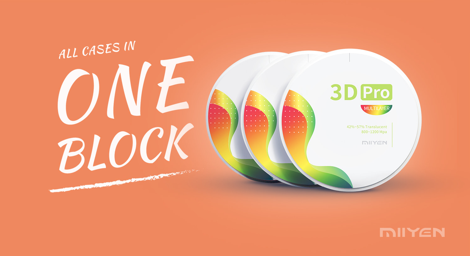 3D Pro Multilayer zirconia block manufacturor 3D Pro Multilayer zirconia block manufacturor