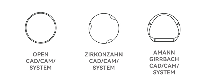 MIIYEN MIISEN Multi Layer 3D Zirconia Block Available System MIIYEN MIISEN Multi Layer 3D Zirconia Block Available System